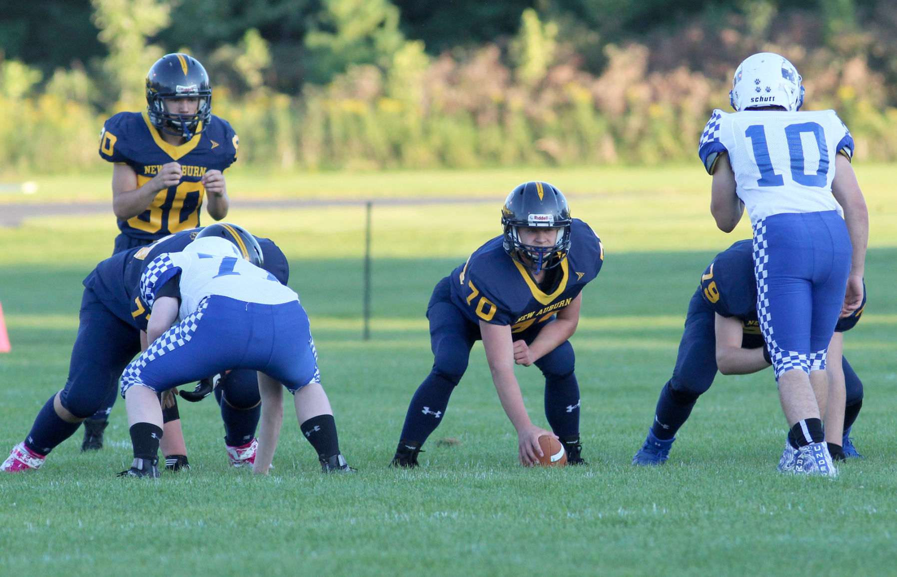 Mellen at New Auburn football 8-30-19